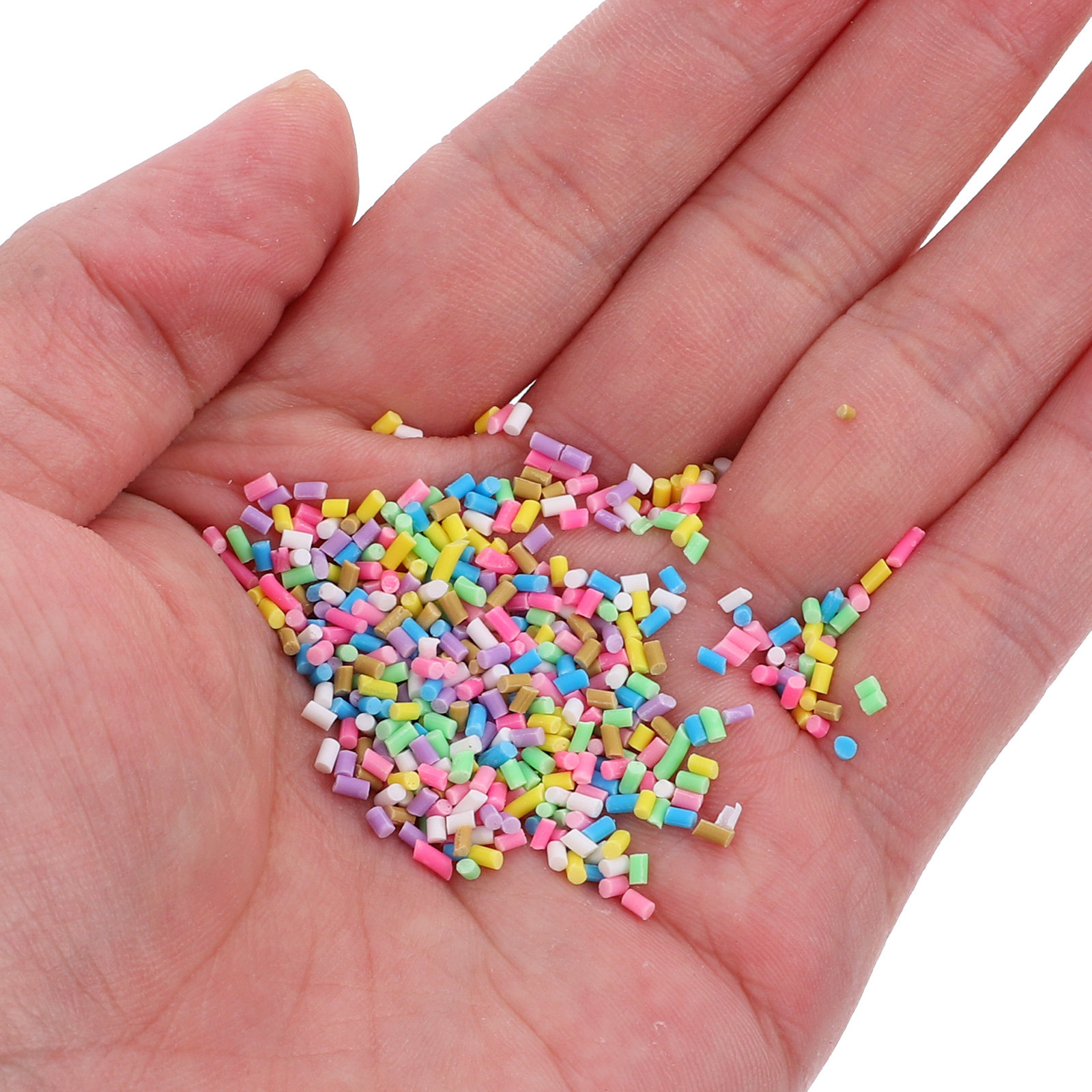 Craft Embellishments - 100 piezas de adornos de arcilla