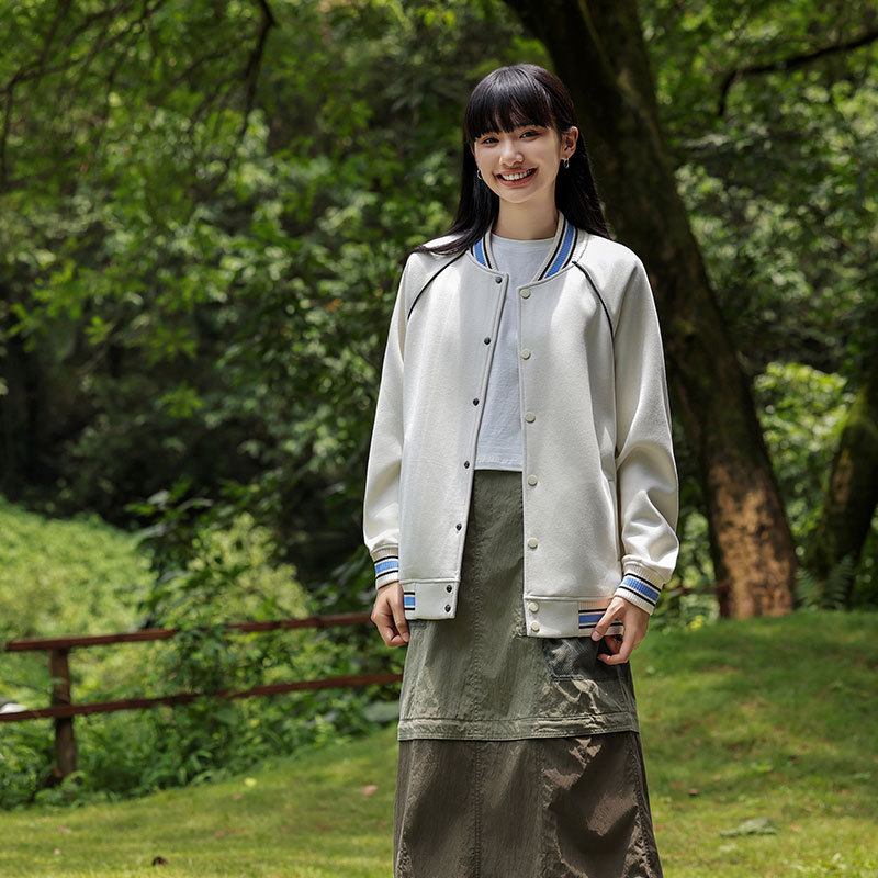 Sequin Fabric Panel - Chaquetas de Béisbol para Chicas, Chaquetas