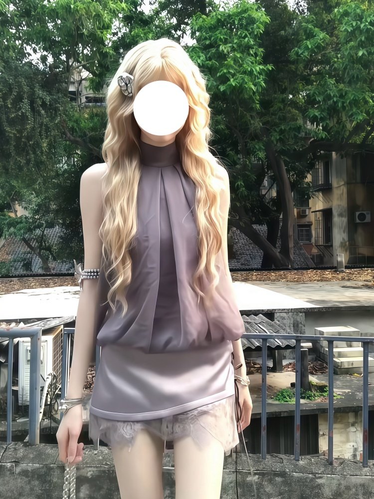 Conjunto de 2 Piezas Estilo Lo - Elastic Lace Trim reseña y precio