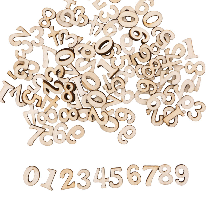 Letras del alfabeto de madera  - Craft Embellishments reseña y precio