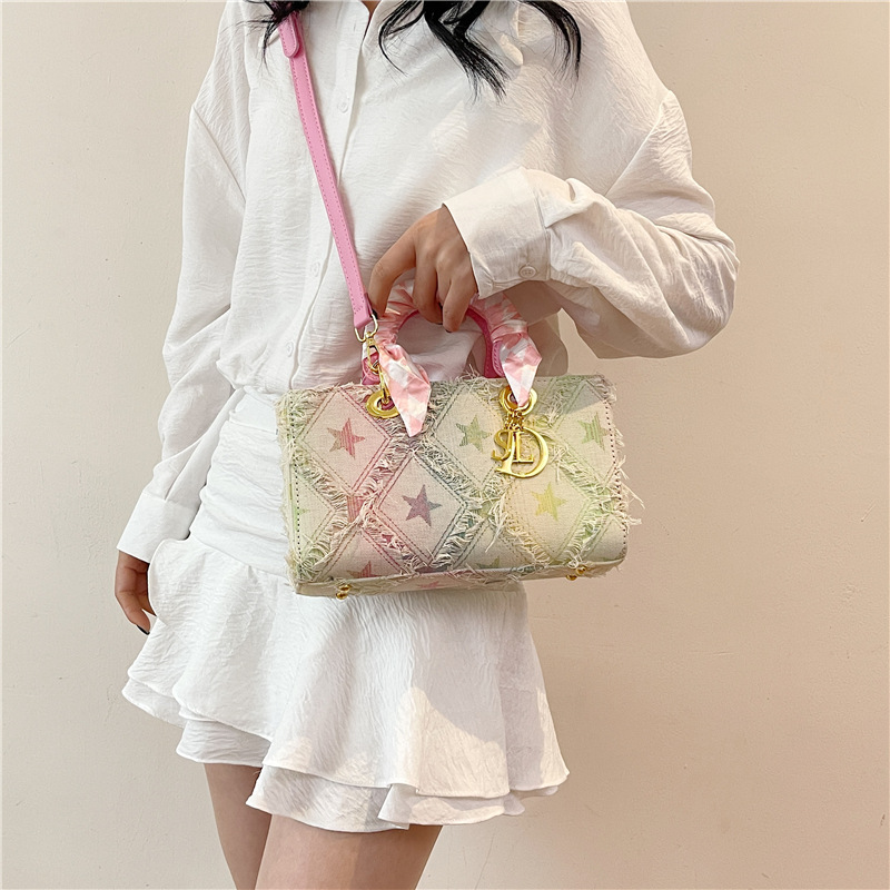 Y2K Nuevo bolso de mano Denim  - Craft Embellishment Storage reseña y precio