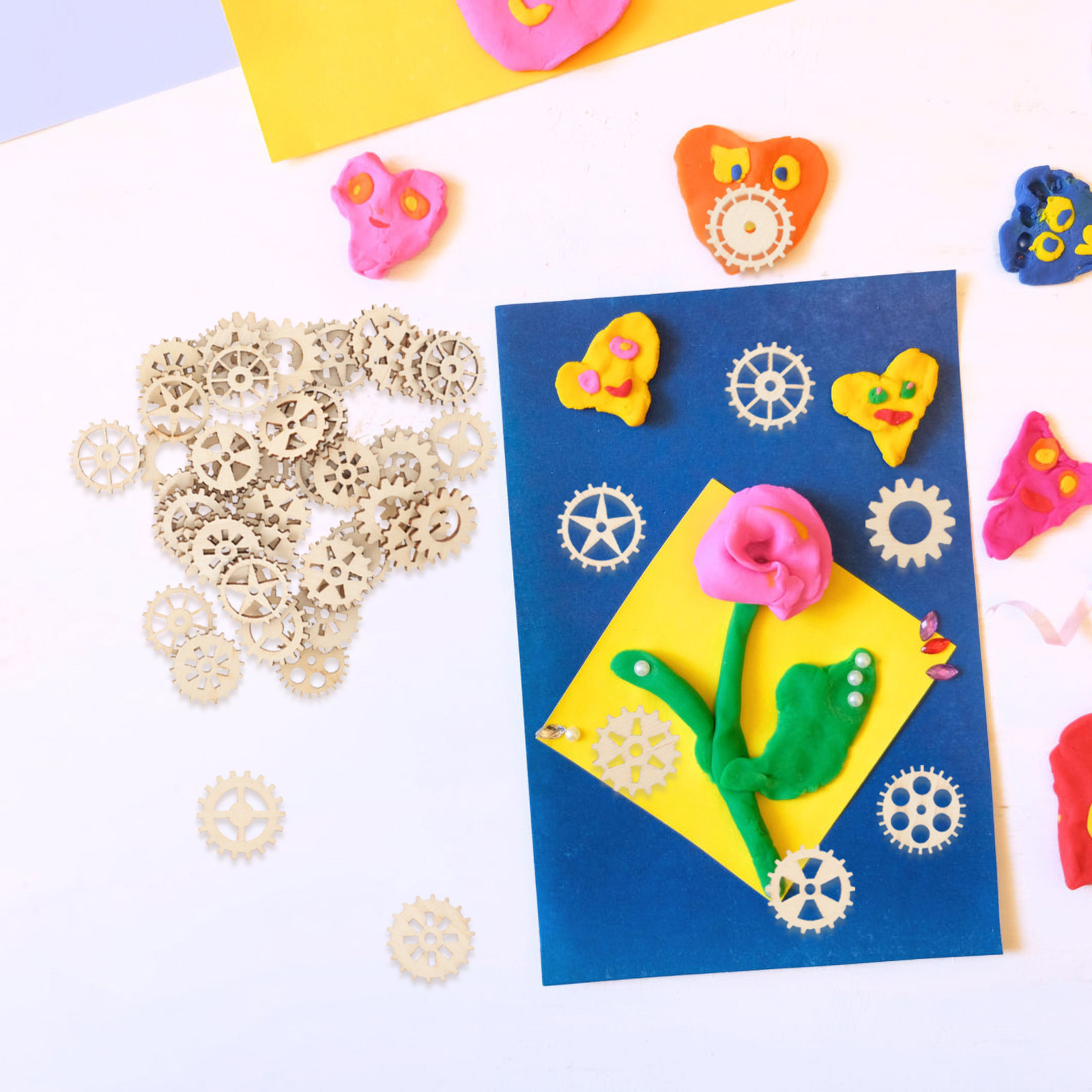 100 Piezas de Engranajes de Ma - Craft Embellishments reseña y precio