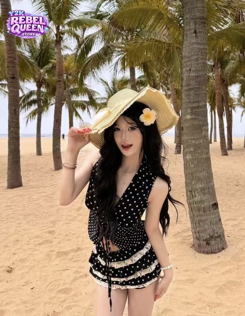 Conjunto de 2 piezas estilo Co - Elastic Lace Trim reseña y precio