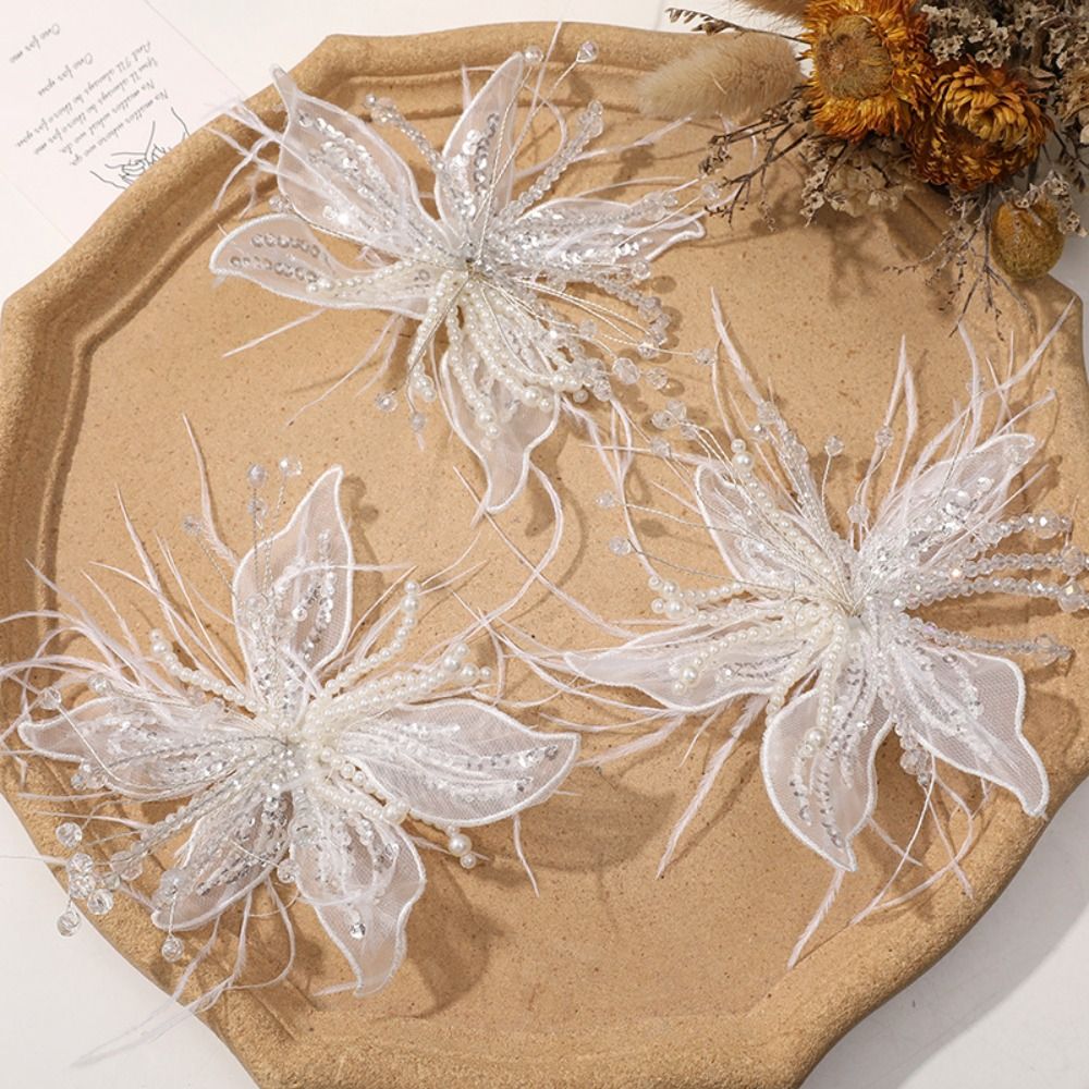1 unidad de aplique de organza - Applique Patch Flower reseña y precio