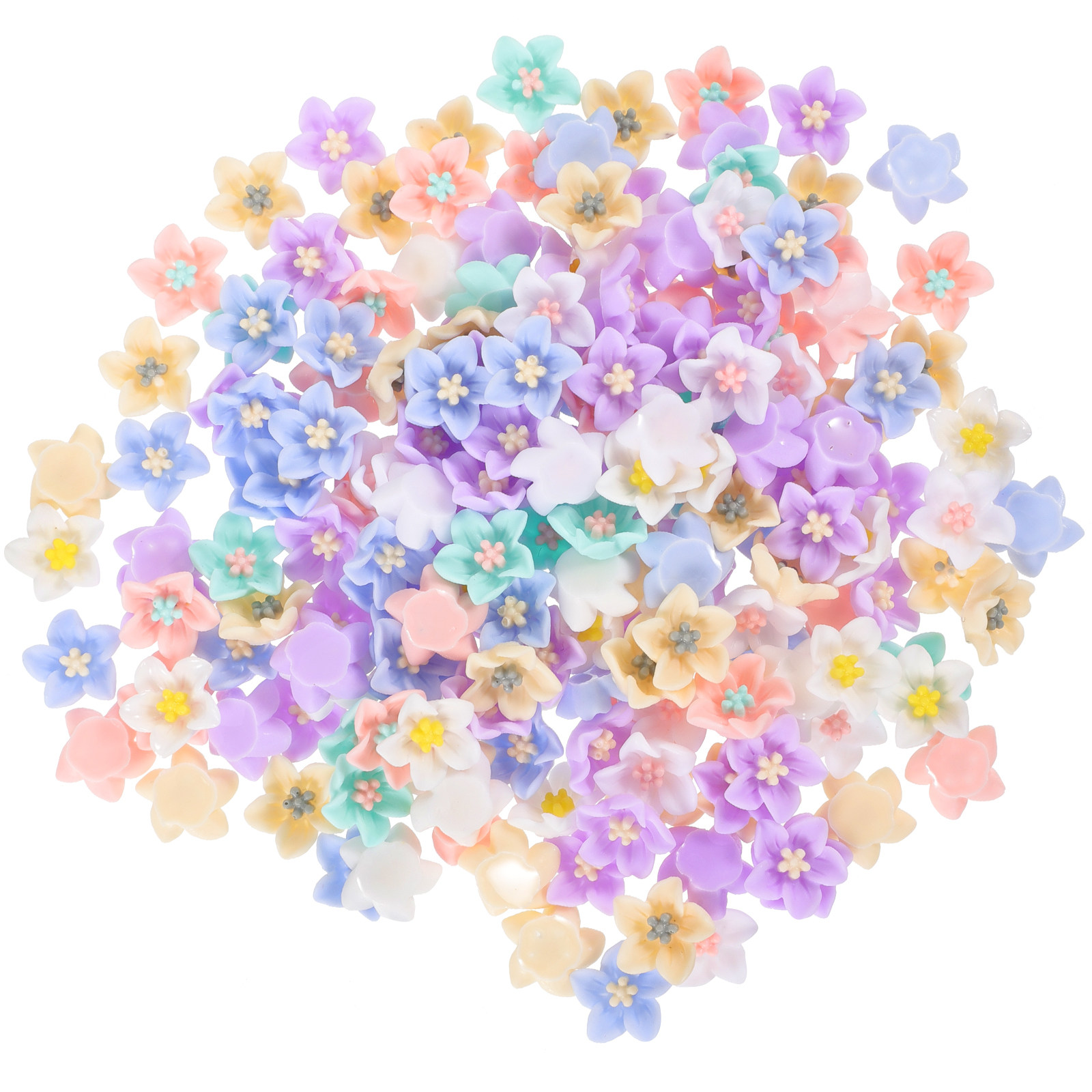 200 Piezas de Adornos Florales - Craft Embellishments reseña y precio