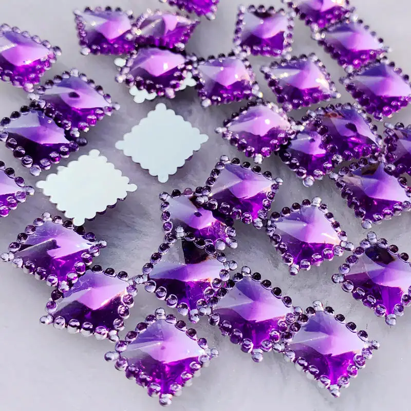 80 piezas de diamantes de imit - Embellishment Glue Craft reseña y precio