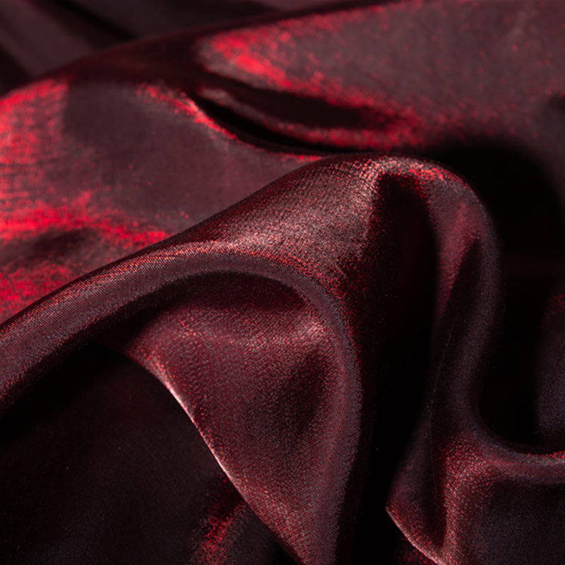Luz de agua roja oscura, tela  - Sequin Fabric Panel reseña y precio