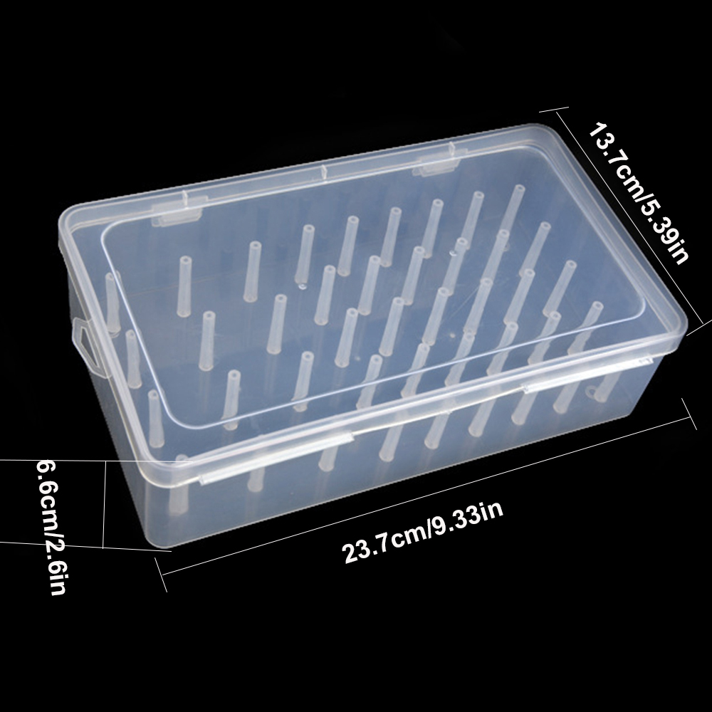 Nueva caja de hilo de coser, 4 - Craft Embellishment Storage reseña y precio