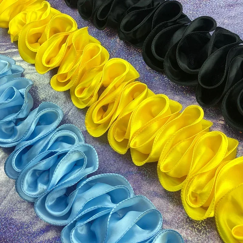 Adorno plisado con volantes de - Fringe Ribbon Sewing reseña y precio